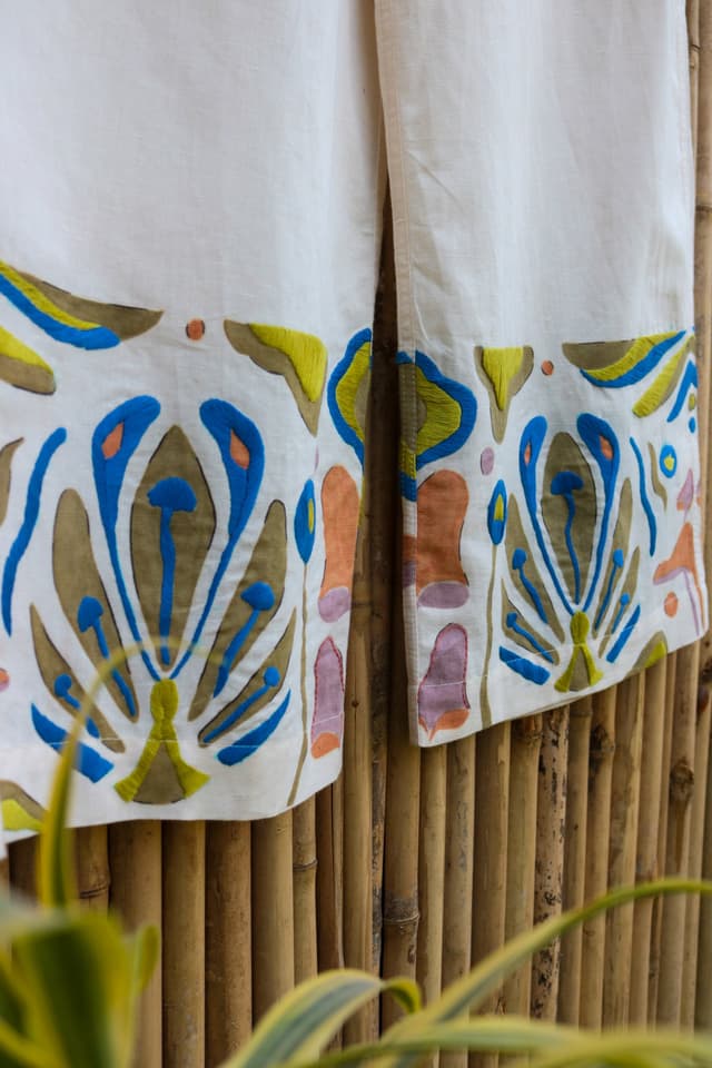 Painted Peacock Pants-hover