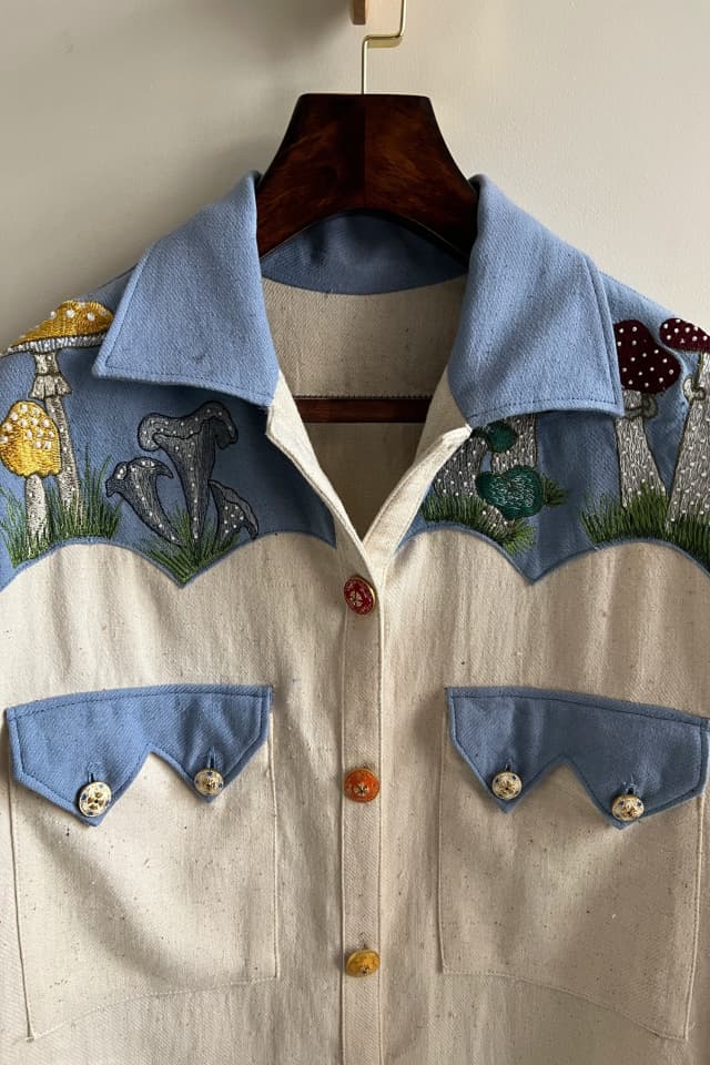 Fungi Kingdom Overshirt