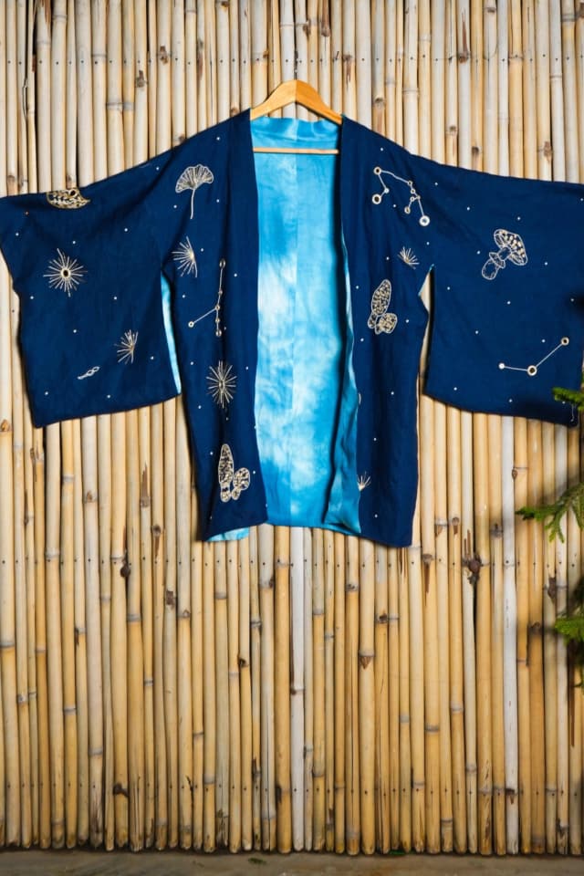 Cosmic Playmate Kimono-hover