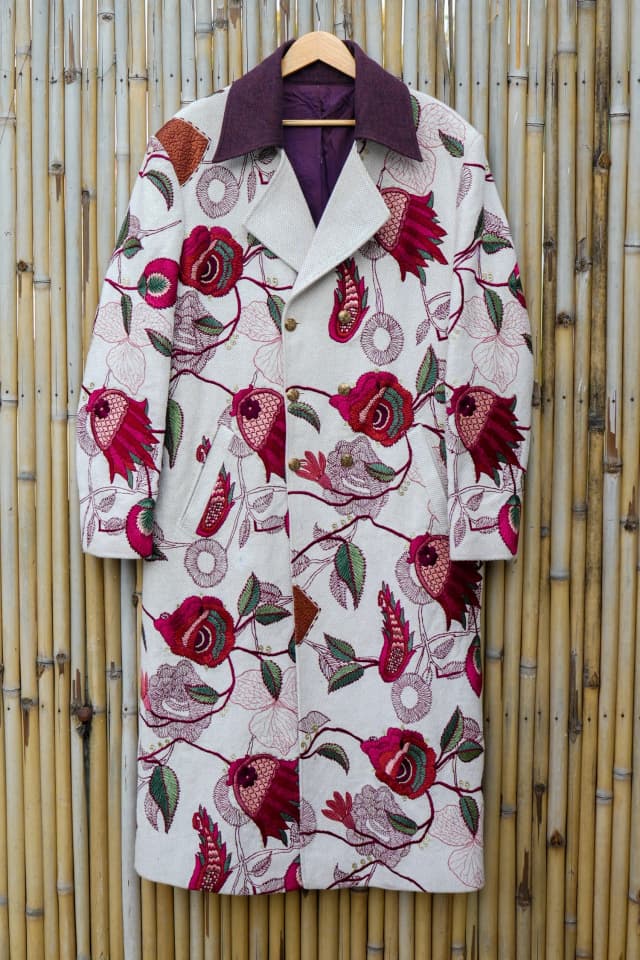 Garnet Garden Overcoat