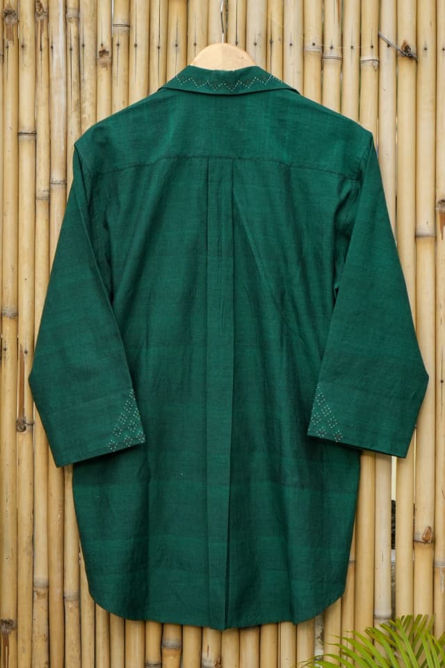Tangalaiya Shirt - Green-hover