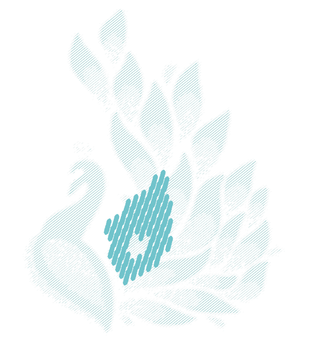 peacock thread