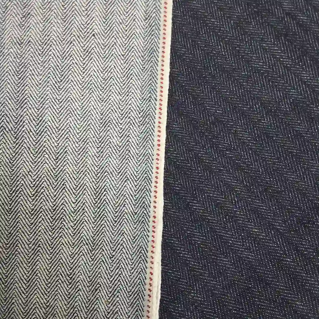 Japanese Selvedge (Herringbone weave) Denim Fabric