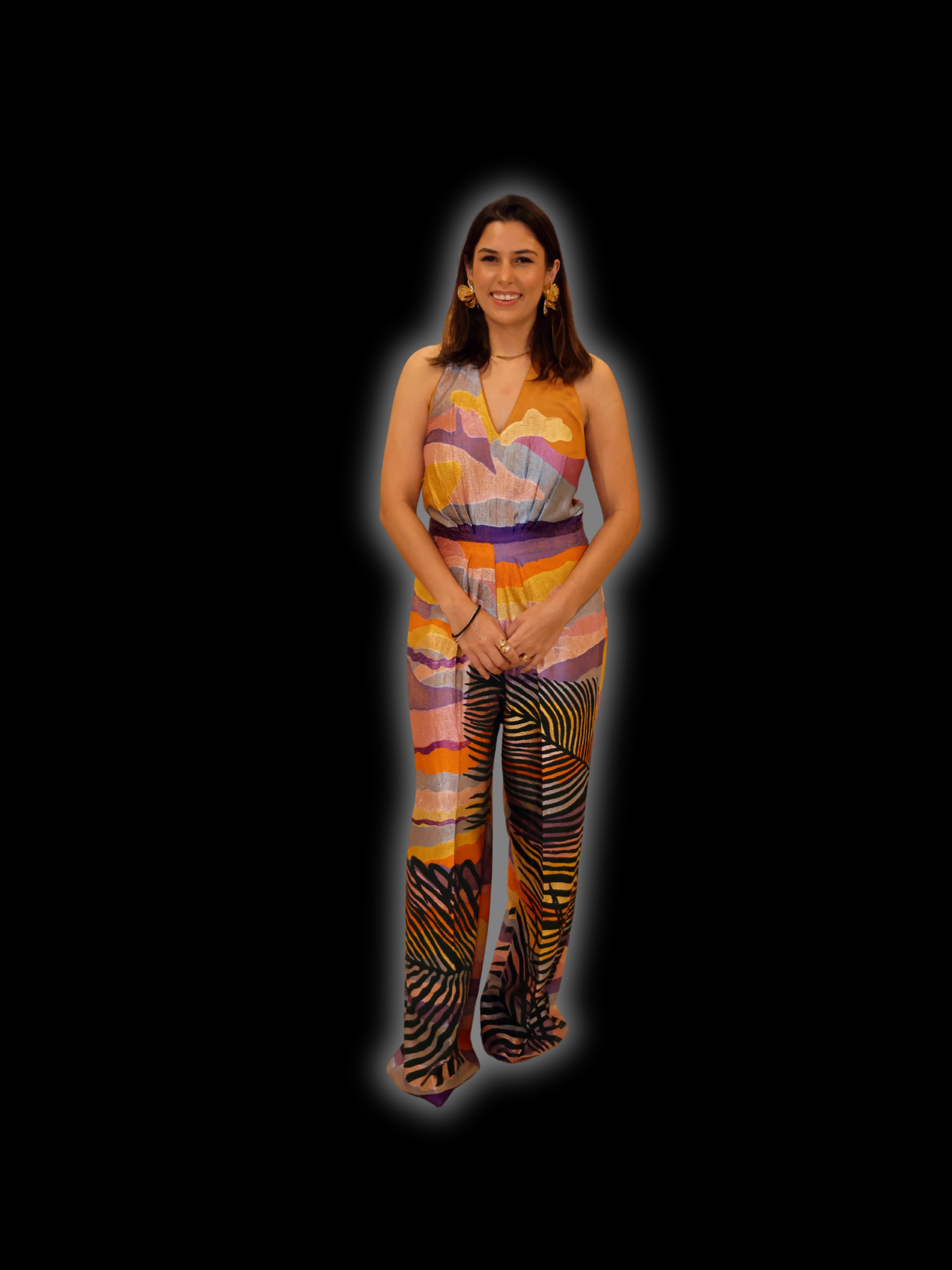 Clau’s Palm Tree Jumpsuit