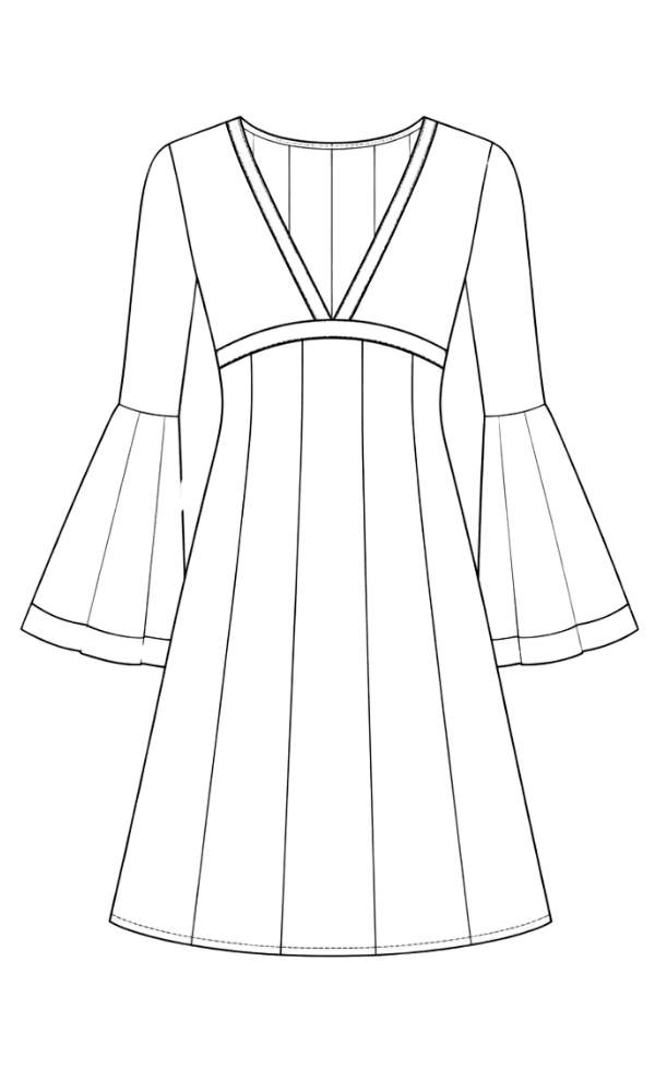 Panelled Dress