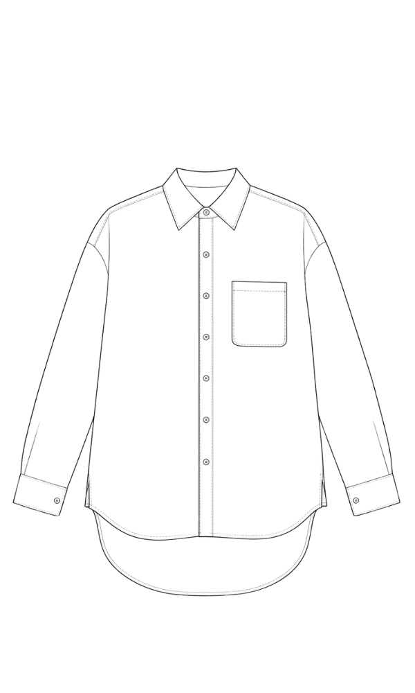 Shirt – Point Collar Button-Up