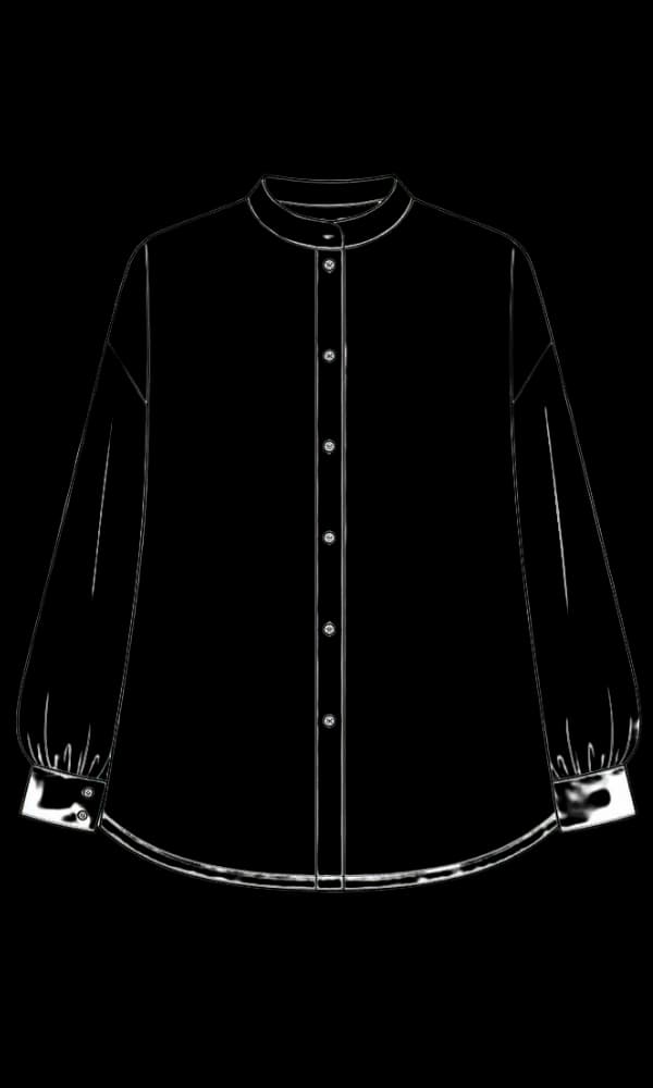 Mandarin - Mountain Yoke Shirt