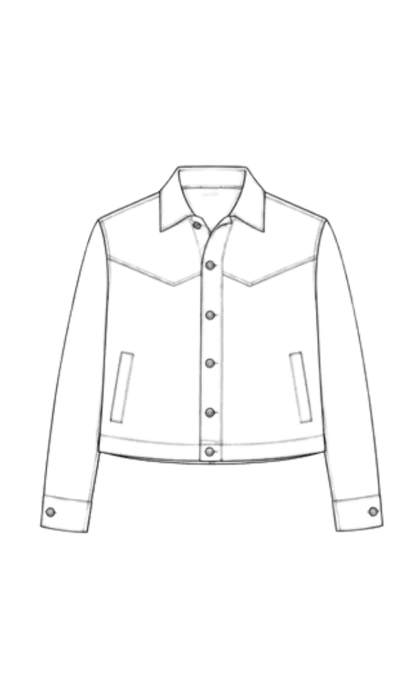 High Low Denim Jacket