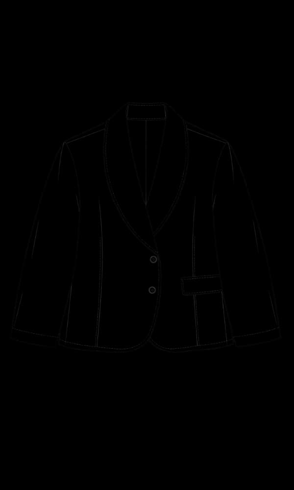 Collar Blazer