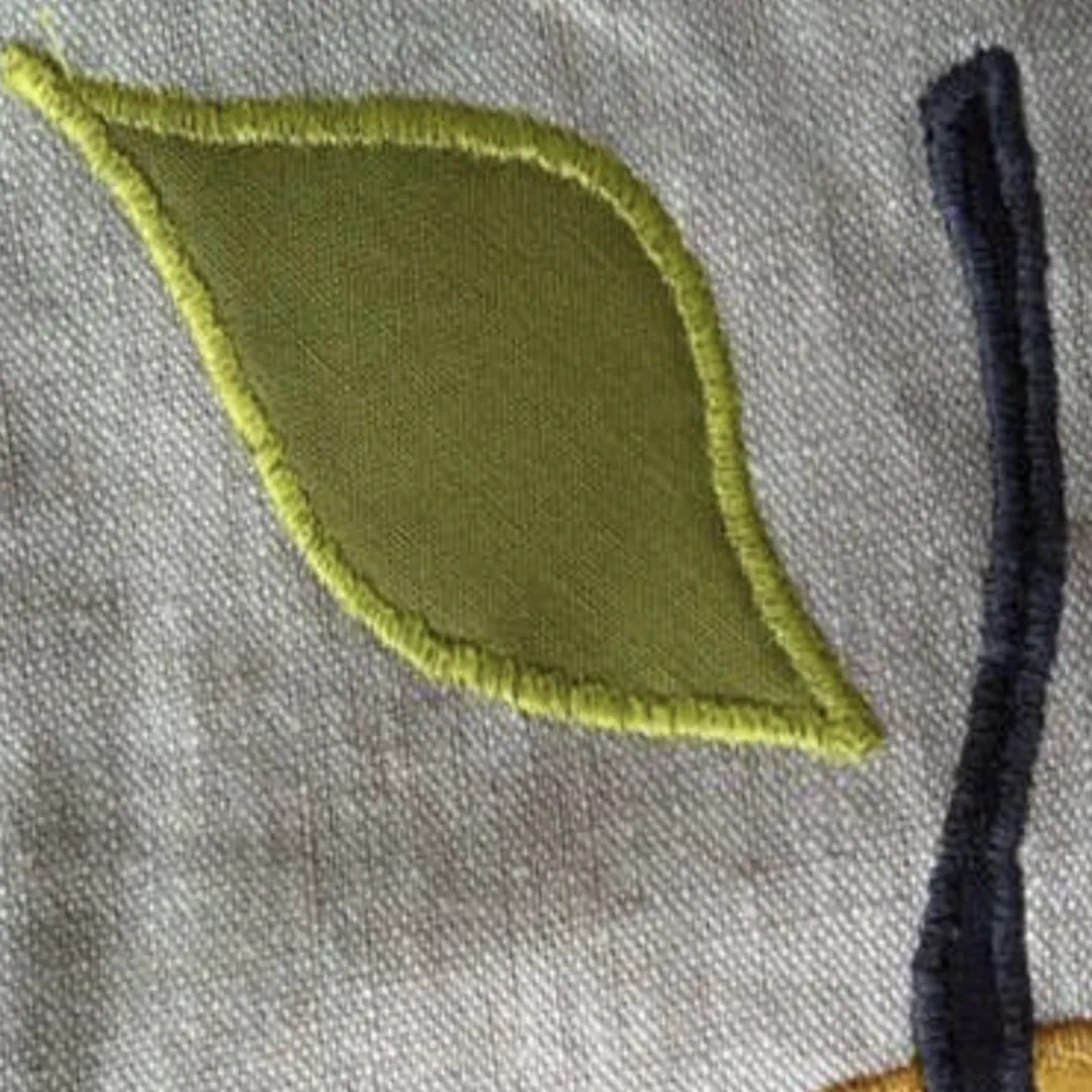 Satin-Stitch Appliqué